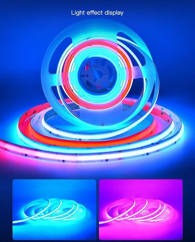 Komercyjny Magic COB LED Strip Dream Full Color DC 24V Adresable 1