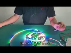 Taśma LED RGB z zewnętrznym układem scalonym WS2811 UCS1903, 60 diod LED/m, 20 układów scalonych/m, RGBIC