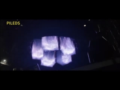 Kąt widzenia 360° Matryca ekranu LED 500*500MM dla optymalnego wrażenia wizualnego