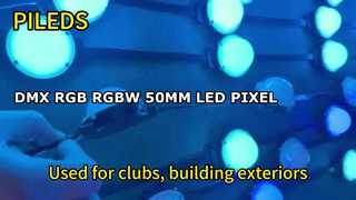UCS512 RGB RGBW Plastikowy sznur świetlny LED Pixel